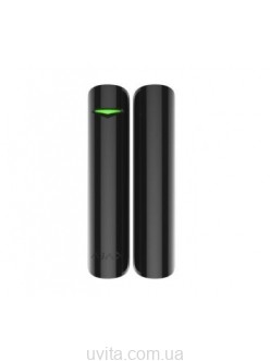 DoorProtect Plus (black) бездротовий магнітоконтактний сповіщувач з сенсором удару та нахилу